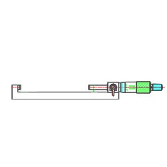 可立德轮毂千分尺(非标定制)