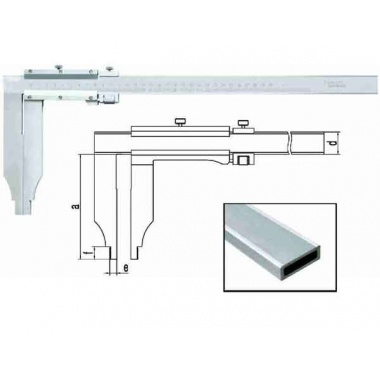 轻型单向爪游标卡尺（非标定制）