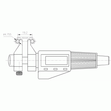 数显双球头千分尺(非标定制)