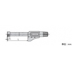 哈量数显三爪内径千分尺