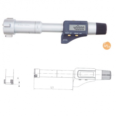 加长测头电子三点内径千分尺（非标定制）